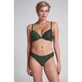Hunkemoller String vert foncé