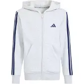 Adidas Veste de survêtement 'Essentials' bleu marine / gris chiné