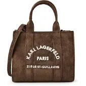 Karl Lagerfeld Cabas 'K/RSG' umbra / blanc
