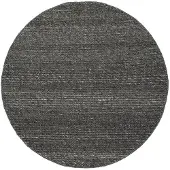 NATURL. Tapis en laine rond | Feline Anthracite/Chiné | Ø 160cm | Anthracite | Rond | Tapis