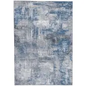 FRAAI Tapis moderne | Strength Bleu | 200x290cm | Bleu | Coton | Rectangulaire