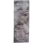 NATURL. Tapis de couloir doux à poils longs | Comfy Supreme Anthracite | 80x250cm | Gris | Tapis de couloir | Tapis