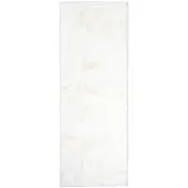 NATURL. Tapis de couloir doux à poils longs | Comfy Supreme Blanc | 80x180cm | Blanc | Tapis de couloir | Tapis