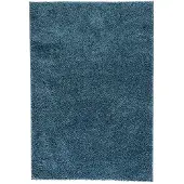 NATURL. Tapis à poils longs | Lofty Bleu | 200x290cm | Bleu | Rectangulaire | Tapis