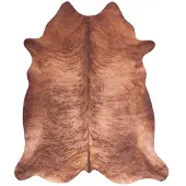 FRAAI Peau de vache | Bovine Marron | 155x190cm | Marron | Forme libre | Tapis