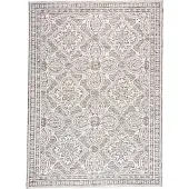 FRAAI Tapis d'extérieur | Summer Oriental Gris Clair | 140x200cm | Gris | Rectangulaire | Tapis d'extérieur
