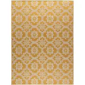 De Onlinewinkelier b.v. Volero - Tapis d’extérieur – Rio Flower Jaune - 120x170cm