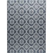 FRAAI Volero - Tapis d’extérieur – Rio Flower Bleu - 200x290cm
