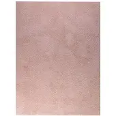 NATURL. Tapis doux | Teddy Rose | 80x150cm | Rose | Polyester | Rectangulaire
