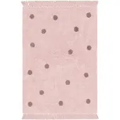 Little Olly Tapis pour chambre d’enfant – Lou Dots Violet | 160x230cm | Violet | Rectangulaire | Tapis enfants