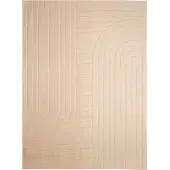 FRAAI Tapis scandinave | Charm Arches Beige | 230x330cm | Beige | Rectangulaire | Tapis