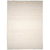 FRAAI Tapis lavable | Dunya Geo Blanc | 230x330cm | Blanc | Rectangulaire | Tapis