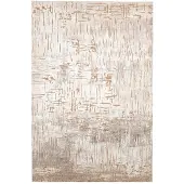 FRAAI Tapis moderne | Hendrix Grunge Crème/Terracotta | 135x195cm | Crème | Rectangulaire | Tapis