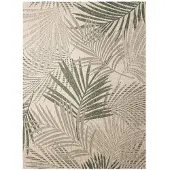 FRAAI Tapis d'extérieur | Tiga Palm Vert | 80x150cm | Vert | Rectangulaire | Tapis d'extérieur