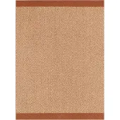 FRAAI Tapis en laine – Zula Terracotta | 140x200cm | Terracotta | Rectangulaire | Tapis