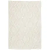 FRAAI Tapis scandinave | Lova Diamond Crème | 80x150cm | Crème | Rectangulaire | Tapis