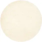 NATURL. Tapis rond à poils longs – Wish Crème | Ø 230cm | Crème | Rond | Tapis