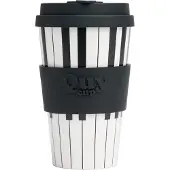 Quy Cup Quy Cup, Thermos Tazza 'travel Mug' Pianoforte 400ml, Tempo Libero