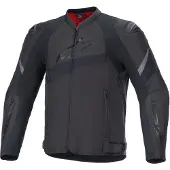 Alpinestars T-GP Plus R V4, veste en textile ,Noir/Noir ,M