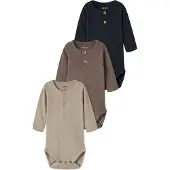 Name it Barboteuse / body beige / bleu / marron