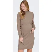 ONLY Maternity Robes en maille marron