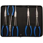 Bgs Jeu de pinces à bec long 290 mm 5 pièces (290 mm)