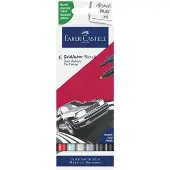 Faber-Castell Gofa Sketch Marker boîte de 6 car desig (6x)