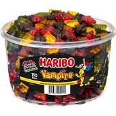 Haribo Bonbons gélifiés Halloween Chauves-souris vampires 150 pièces 1,2 kg -