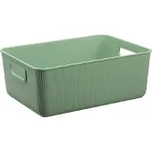 PLAST TEAM 60840801 Boîte de rangement AKITA STORAGE M, PP, vert