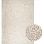 vidaXL Tapis ZIZUR Crème 240x340 cm Aspect jute Intérieur et extérieur