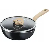 Tefal Poêle G1662524 noir et argent