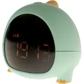 Marnys Mary's Baby Room Alarm Clock Small Dino Green Usb