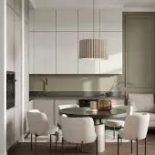 Lyora Lampe suspendue Nos Vert