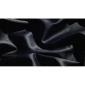 Dommelin Drap-housse Dommelin Noir (Satin 300TC)-120 x 220 cm