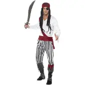 Vegaoo Déguisement d'homme pirate - M