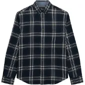 Superdry Chemise sable / bleu marine