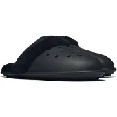 Crocs Chaussons Classic Fuzz Scuff hommes - Noir - 45 / 46