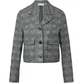 Comma Blazer gris clair / gris chiné
