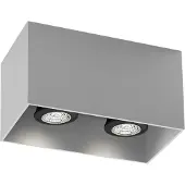 Wever & Ducre Box PAR16 Applique Box 2.0 | Aluminium Brushed