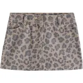 Next Jupe brocart / gris / gris foncé