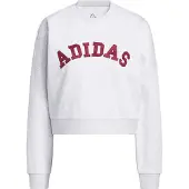 Adidas Sweat de sport 'Holiday' gris clair / bourgogne