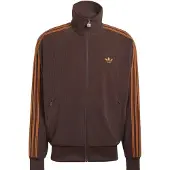 Adidas Veste de survêtement 'Firebird' marron / orange foncé