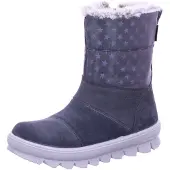 Superfit Bottes 'Stiefel Mädchen 1-000221-2000 Echtleder in grau' gris
