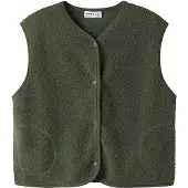 Name it Gilet 'NKFOWINE' vert foncé