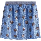 Next Jupe bleu / chocolat