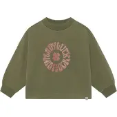 Noppies Sweat-shirt olive / rose chiné