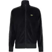 Adidas Veste en polaire 'Firebird' jaune clair / noir