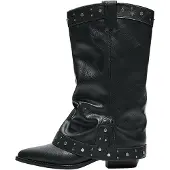 Bershka Bottes de cowboy noir