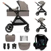 Kinderkraft Poussette 3en1 Esme Pro / Poussette combinée, :Sand Beige