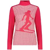 CMP Pull imprimé à col montant femme Softech